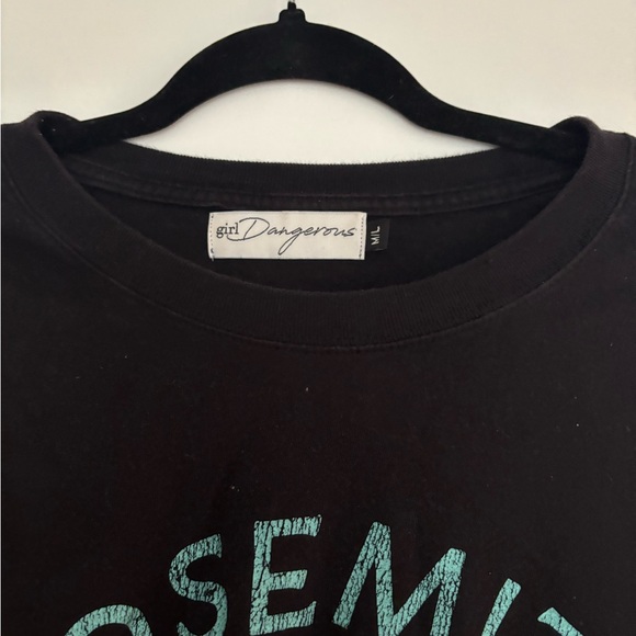 Free People Black Yosemite Graphic Tee - Picture 2 of 2